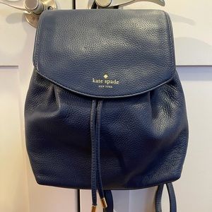 Kate spade periwinkle blue petite backpack